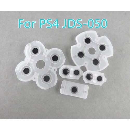 100sets Silicone Conductive Pad Kit Replacement For Sony PS4 PlayStation 4 JDS JDM 050 055 5.0 Controller