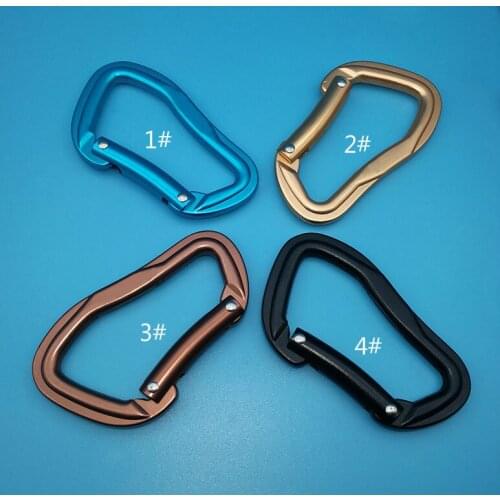 Custom Strongest Load Bearing 1000KG Training Cam Aluminum Buckle 61mm*100mm 100Pcs DIY Sports Fitness Straps Accessories