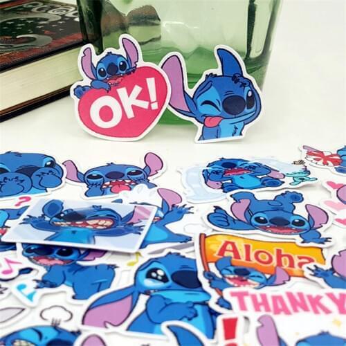 24 Pcs Cute ugly mob Stickers for Luggage Laptop Skateboard Bicycle Motorcycle Styling Decals Fashion Cool Sticker