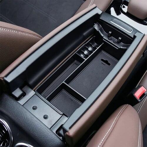For Mercedes benz A Class W177 A180 A200 2019 Car Interior Center Console Armrest Storage Box For B GLB Class W247 X247 2020