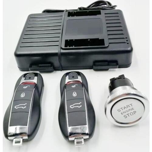 For Porsche Cayenne/MACAN Add Push Button Start Stop System Semote Start and PKE Keyless GO Entry Original Protocol