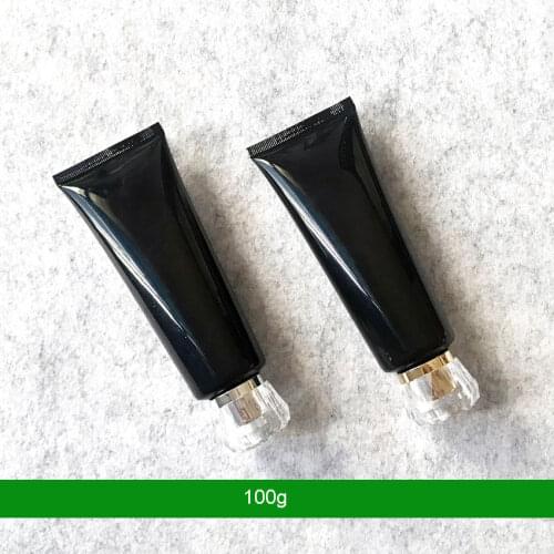 300pcs Cosmetic Soft Tube 100ml/g plastic Lotion Containers Empty Makeup squeeze tube Refilable Bottle Emulsion Cream Packaging