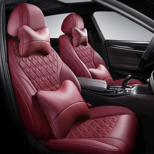 Custom Leather car seat covers For Mercedes-Benz E260 E300 E200 E250 E260 E320 C200 C180 C300 C260 C100 C320 car accessories