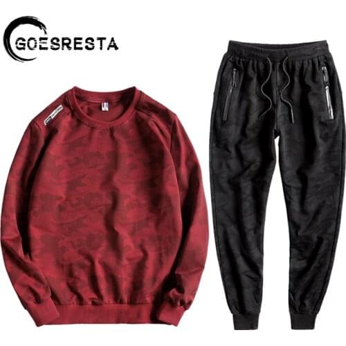 2020 men Set Pullover Sweatshirts Sweatpants Two Piece Fashion casual Cotton Large size 10XL Autumn Winter Male Long sleeve Suit