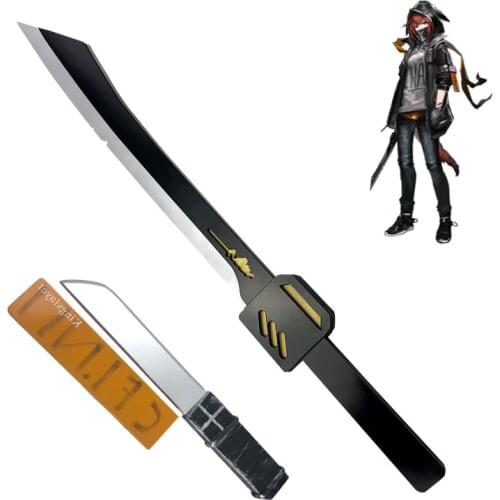 New Game Arknights Cosplay Crownslayer PVC Sword Props Weapons Rhodes Island Dagger Cosplay Accessories Props for Hallween Party