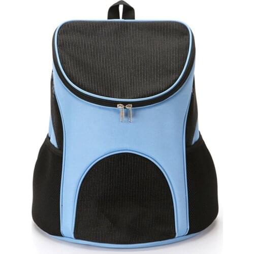 New Outdoor Pet Backpack Double Shoulder Bag Backpack Pet Travel Dogs Cat Mesh Windows Carrier Bags for Cats Dogs