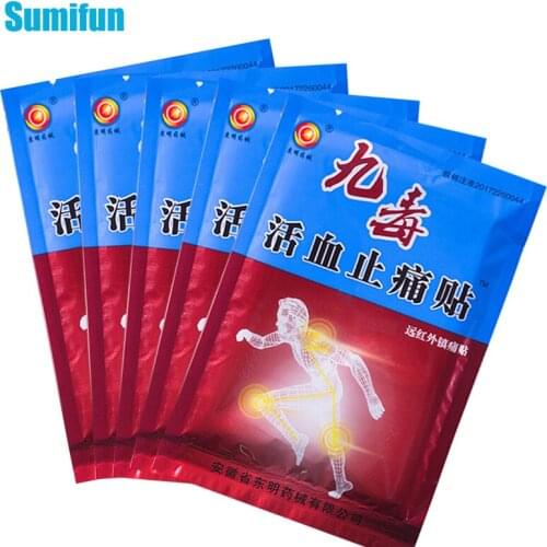40pcs/5bags Pain Relief Plaster Treatment Stickers Shoulder Back Neck Arthritis Lumbar Ache Chinese Medical Patches Health Care