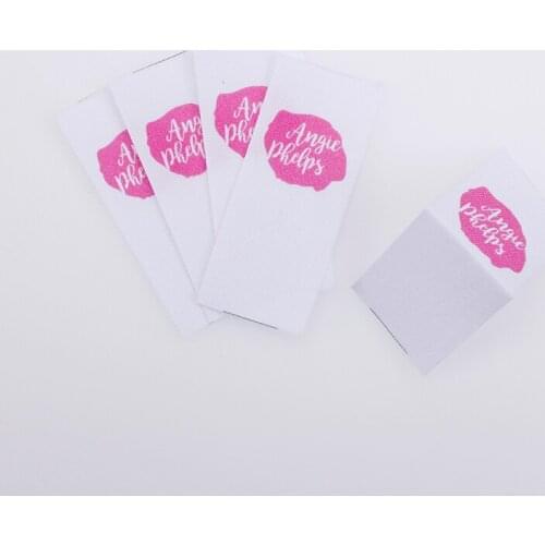 Custom Clothing Labels - Name Tags , Personalized Brand, Cotton printed Tags, Handmade Labels (MD0331)