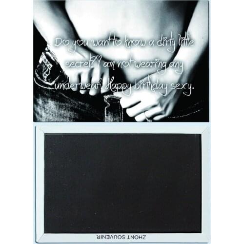 "Happy birthday" series, Funny Refrigerator Magnet, Adult humor Magnets, Adult Gift 30635