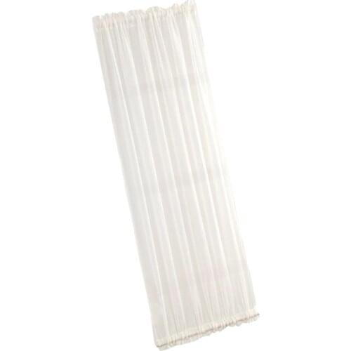 Slide Glass Door Sheer Curtains Voile Panels Blinds 64x183cm for Sidelights