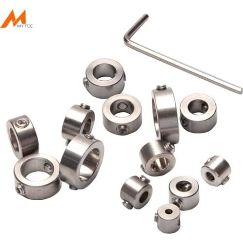Woodworking Drill Stop Collar Set 3mm-16mm Drilling Bit Depth Stopper Ring Stainless Steel High Quality