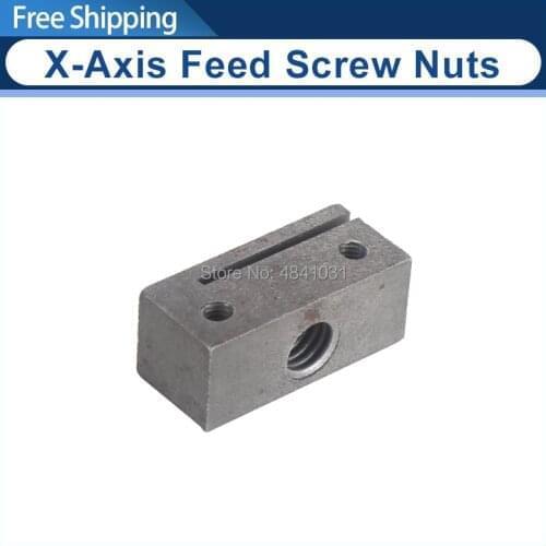 X-Axis Feed Screw Metric Nut SIEG SX2P-028 Mini Milling Machine Accessories