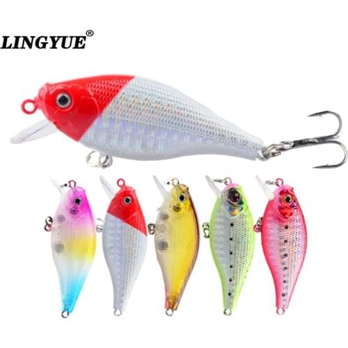 1pc Fat crank fishing lures 2.75"/0.27oz Floating Wobblers Diving 2m Crankbaits pesca 5 colors available hard artificial bait