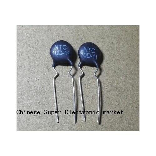 10pcs Thermistor Resistor NTC 5D-11 Thermal Resistor