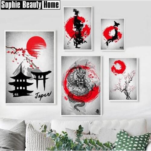 DIY Diamond Embroidery 5D Crystals Diamond Mosaic Japanese Pictures Diamond Painting Cross Stitch Kits Rhinestones Gift 196026