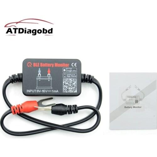 NEW Bluetooth 12V Battery Tester Battery Monitor Car Battery Analyzer Charging Cranking Test Voltage Test For Android IOS Phone