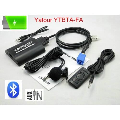 Yatour BTA Bluetooth for Alfa Romeo Fiat Punto Lancia Blaupunk radios car stereo digital Bluetooth adapter with Remote Control