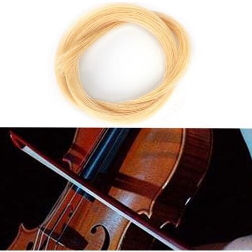 IRIN 1pcs Hank Of Mongolian Stallion Hair Violin Bow Viola Cello Fiddle Violin Parts Accessories