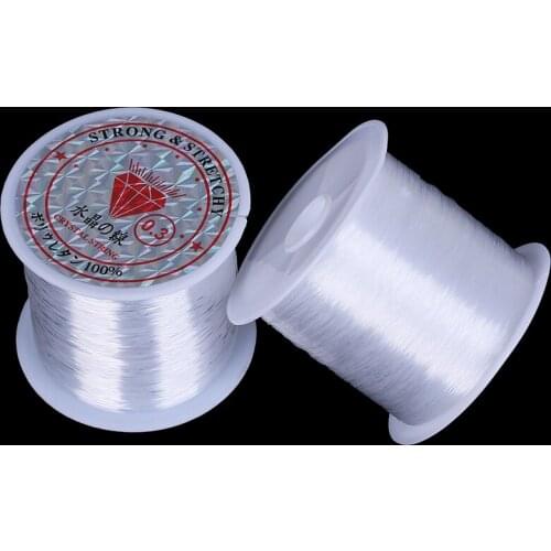 PE Nylon Braided Strong Crystal Fishing Lines Extreme Angling Thread Monofilament Super Power Fish Wire Diameter 0.2-0.6mm