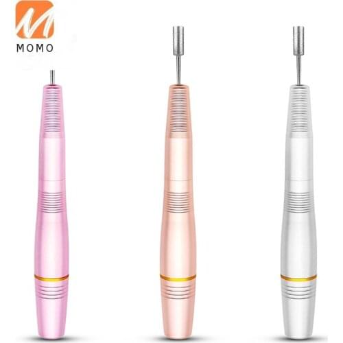 Nail Polishing Machine Electric Nail Grinder Small Nail Polish Remover Polishing Manicure Gray Thick Nail Grinding Tool