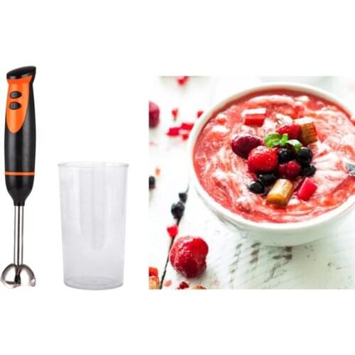 4-in-1 Multifunctional Hand Blender, 300W Immersion Mixer Meat Vegetable Grinder