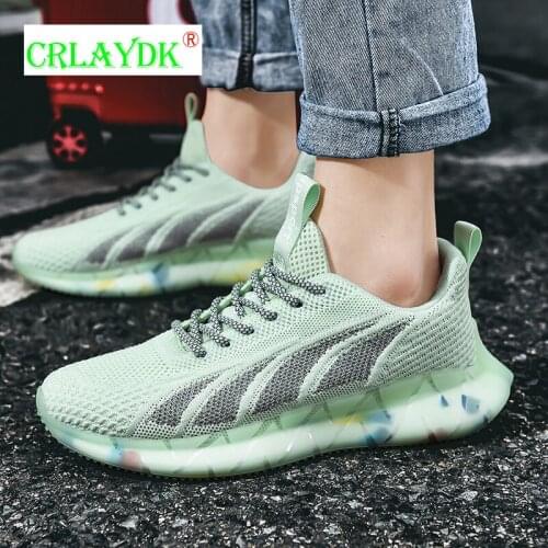 CRLAYDK Fashion Men Sports Shoes Breathable Comfort Youth Boys Sneakers Lightweight Trainers Comfortable Outdoor Running Tennis
