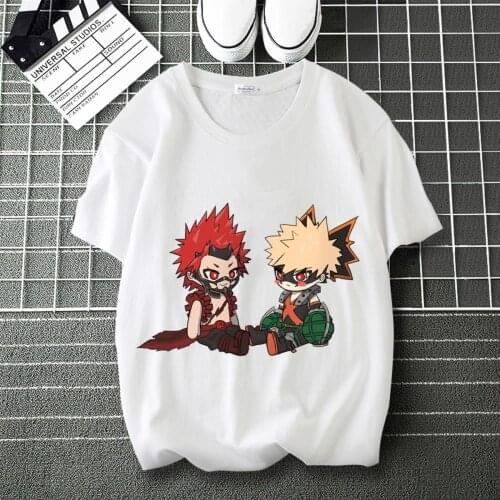 My Hero Academia Tokoyami Fumikage LOGO Printed Soft T-Shirt O-Neck Short Sleeve Modal Shirt Shirts