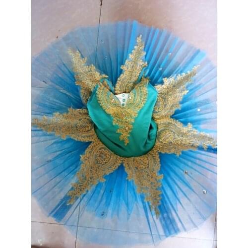 New Professional Ballet Skirt Platter TUTU Dress White Swan Lake Ballet dress for Girls