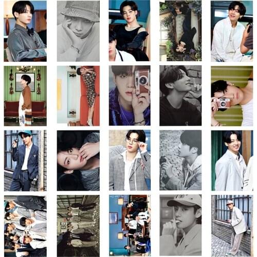 16Pcs/set Kpop BE New Album Little Lomo Card JUNGKOOK RM JIMIN SUGA JIN V JHOPE Photo Picture Collection Fans Gift