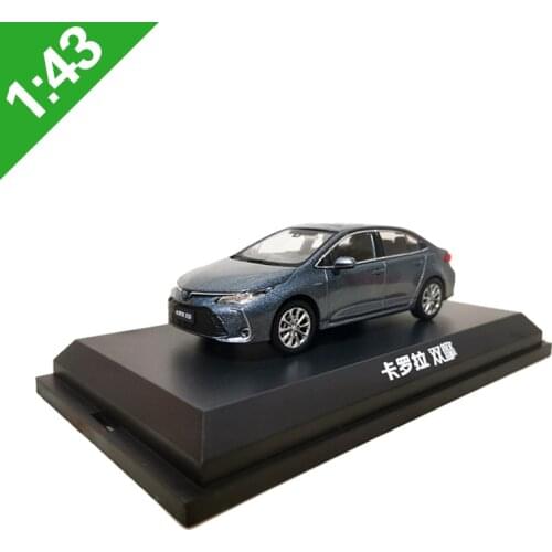Original Box 1:43 TOYOTA 12TH 2019 COROLLA Alloy Car Static High Simulation Metal Model Vehicles For Collectibles Gift