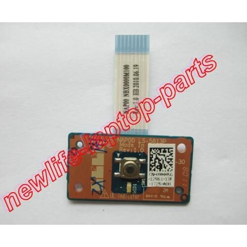Original new M11X R2 power botton board NAP00 LS-5813P 9HH5G 09HH5G test good free shipping