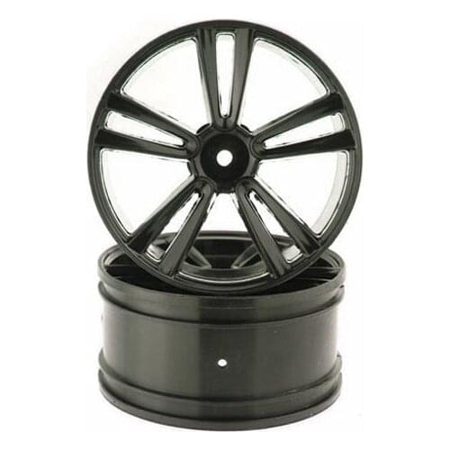 Himoto 1/10 scale RC CAR parts 31211W Front White Rims 2P