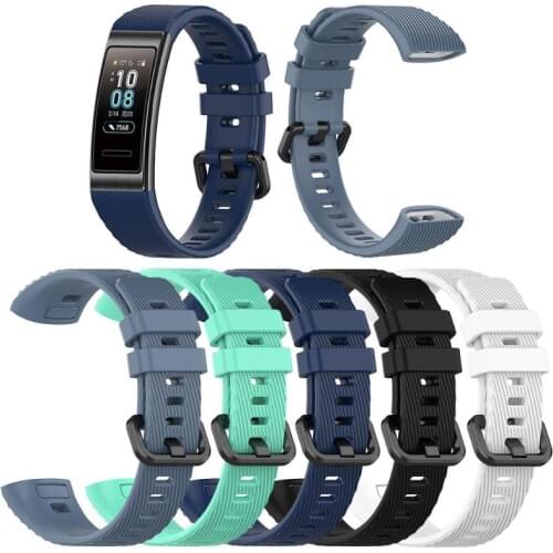 5 Colour Soft High Quality TPU Watch Band Bracelet Wrist Comfortable Strap Replacement for Huawei Band 3 Pro Smart Bracelet