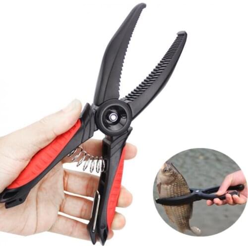 Fishing Pliers Clamps Equipment Controller Outdoor 1PC Portable Skidproof Plastic Catch Hand Tools Fish Tackle Plier