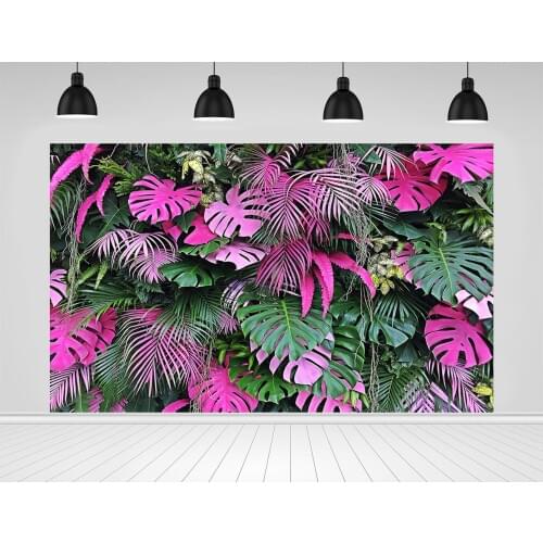 Scopiso Tropical Palms Tree Leaves Baby Birthday Party Portrait Photocall Backdrops Photo Studio Props Photography Backgrounds