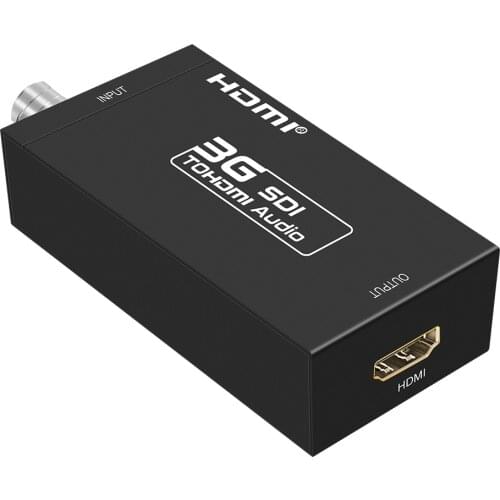 SDI to HDMI Converter Adapter SDI/HD-SDI/3G-SDI Adapter SDI Adapter Support 1080P for Camera Home Theater