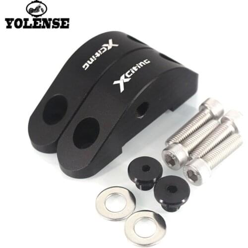 For KYMCO NIKITA 200 300 Downtown 200i 300i Xciting 250 300 Motorcycle Mirror Riser Extenders Spacers Extension Adapter Adaptor