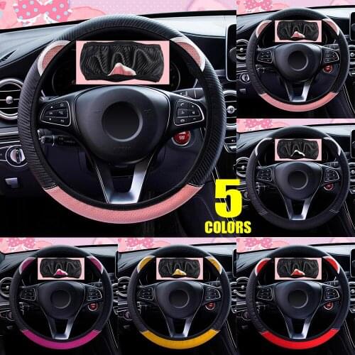 Universal Durable Cars Dragon Steering Wheel Covers Reflective Protection Cover 15 Inch Steering Wheel Wrap