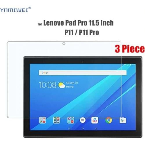 3Piece Glass Protector for Lenovo Tab P11 Pro 11.5 Inch TB-J706F TB-J606F Screen Protective Film for Lenovo Tab P11 Pad Pro