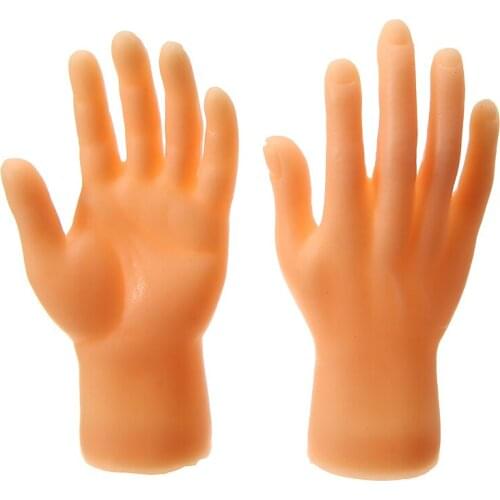2pcs Silicone Finger Puppet Toy Mini Finger Hands Funny Hand Puppet for Game Cartoon Novelty Interesting Finger Toys
