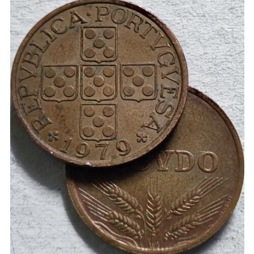 26mm Portugal ,100% Real Genuine Comemorative Coin,Original Collection