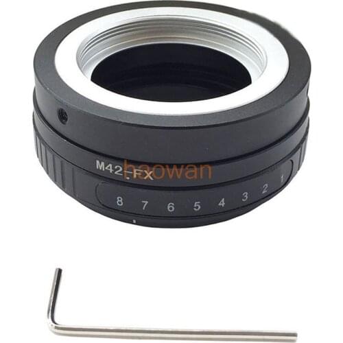 M42-fx tilt adapter ring for m42 42mm Screw lens to Fujifilm fuji FX X-E3/X-E1/XPro1/XM1/X-A3/X-T1 xt100 xpro2 xt10 camera