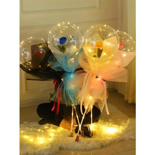 Luminous Balloon LED Creative Wedding Holiday Decoration Valentines Day Present High Quality Party Supplies LED Balloon