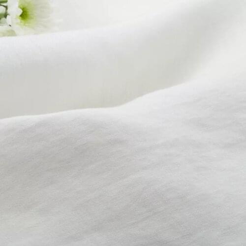 HD1006 100% Linen Fabric 135 cm 268 grams Stone mill Sand Washed Linen Fabric for Clothes Ivory Gray Blue 1 m for sample test