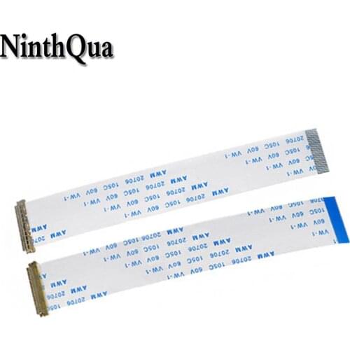 1pcs EDP Screen Cable 0.5MM 30P / 40P FFC Flexible Wire with I-PEX Seat 100/150/200/3250/300/400mm The Same / Reverse Direction