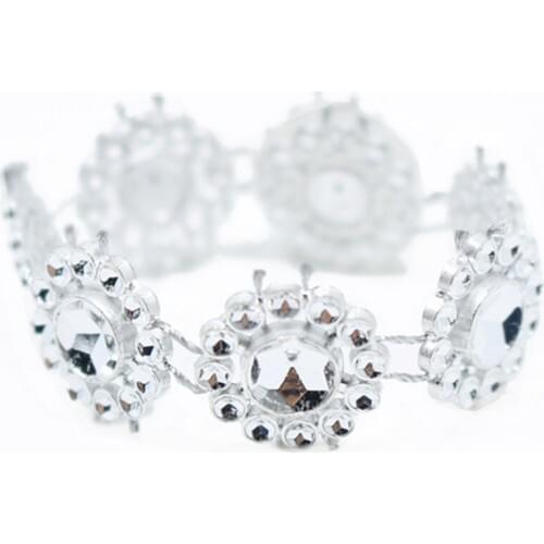 10pcs/lot Wedding napkin ring crystal net diamond napkin ring sunflower napkin buckle Hotel Decoration Supplies