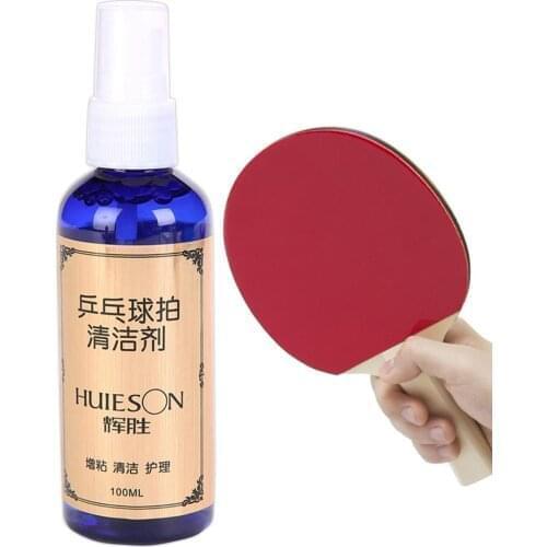 100ml Liquid Table Tennis Rubber Cleaner Table Tennis Detergent Racket Cleaning Stationery Store Maintenance Supplies 1 bottle