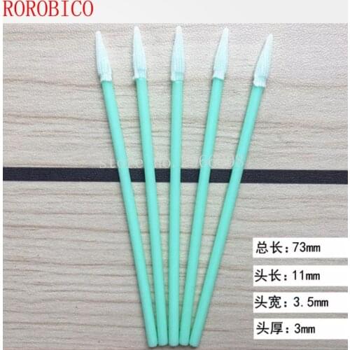 Free shipping! 400pcs Foam head cleaning stick with tapering head for eco solvent and solvent printing machine