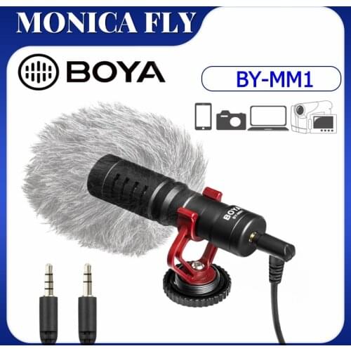 BOYA BY-MM1 Video Record Microphone Microphones Game Sound Card Studio Bluetooth-microphone for Singing Camera Stream Recorder