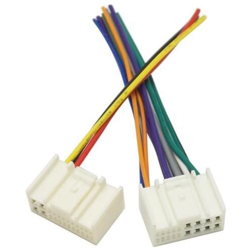 CD player modified tail line Video and audio rewiring Wiring Harness Adaptor Car Accessories for Kia HYUNDAI